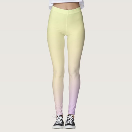 Trendy Gradiënt Leggings (Voorkant)