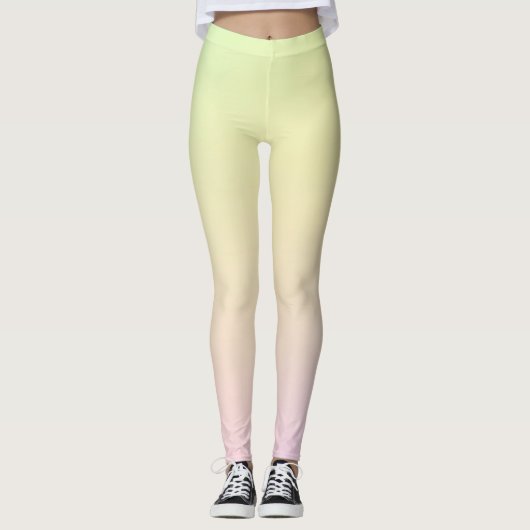 Trendy Gradiënt Leggings (Voorkant)