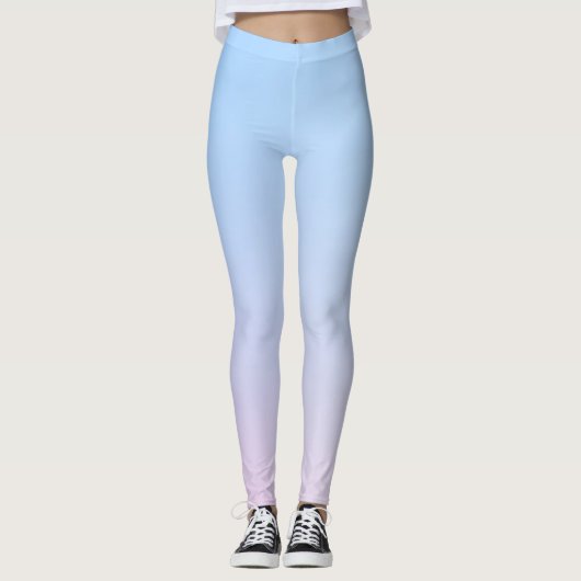 Trendy Gradiënt Leggings (Voorkant)