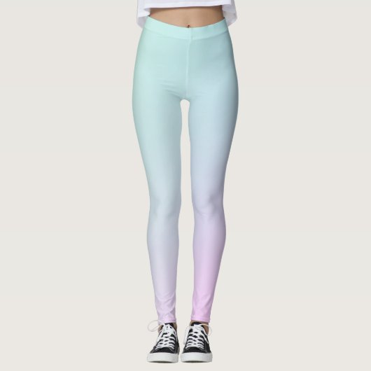 Trendy Gradiënt Leggings (Voorkant)