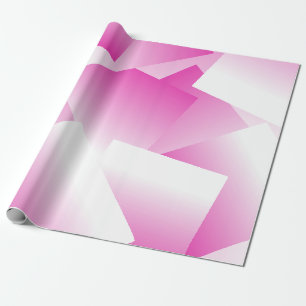 Trendy Gradient Pink Modern Elegant Sjabloon Gift Cadeaupapier