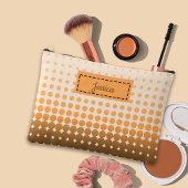 Trendy Gradient Polka Dots Aangepaste naam Etui