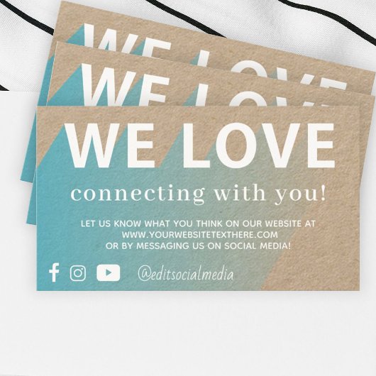 Trendy Gradient-Visitekaartje Visitekaartje