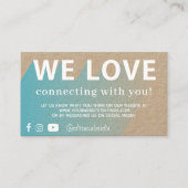 Trendy Gradient-Visitekaartje Visitekaartje (Voorkant)