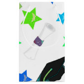 Trendy Graduation Cap en Sterren Klein Cadeauzakje (Achterkant)