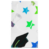 Trendy Graduation Cap en Sterren Klein Cadeauzakje (Voorkant)