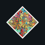 Trendy graffiti kinderfeestje servet<br><div class="desc">De perfecte graffiti-themafeest begint met een geweldig ontwerp. Deze street-style servet is geweldig voor tieners,  de zomerbarbecue en evenementen het hele jaar door.</div>