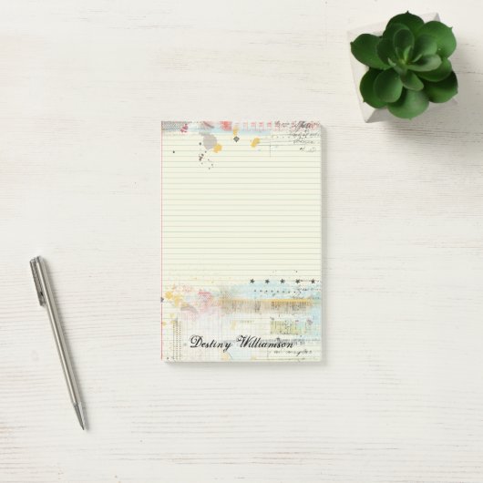 Trendy Graffiti Note Paper High School (Kantoor)