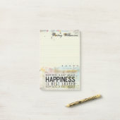 Trendy Graffiti Note Paper High School Geluk (Op bureau)