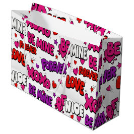 Trendy Graffiti-strip-compositie "Wees van mij" Ty Groot Cadeauzakje