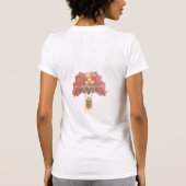 Trendy grafisch T-shirt met surrealistisch Natuur (Achterkant)