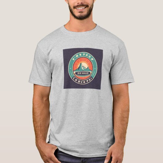 Trendy grafisch T-shirt – Stijl (Voorkant)