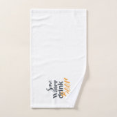 Trendy, grappig, stadsontwerp Save Water Drink Bee Handdoek (Handdoek)