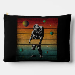 Trendy Grappige Astronaut Vintage Ruimte Planeet Etui
