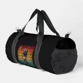 Trendy Grappige Astronaut Vintage Ruimte Planeet Plunjezak (Rechterhoek)