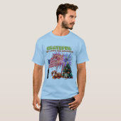Trendy Grateful Vakantie T-shirt (Voorkant volledig)