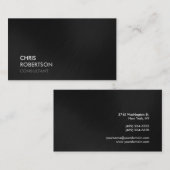 Trendy Gray Attractive Visitekaartje (Voorkant / Achterkant)