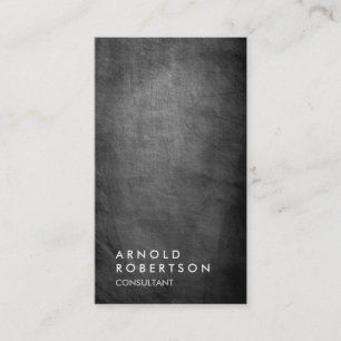 Trendy Gray Chalkboard Consultant Visitekaartje