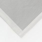 Trendy Gray Monochrome Familie Foto Collage Fleece Deken (Hoek)