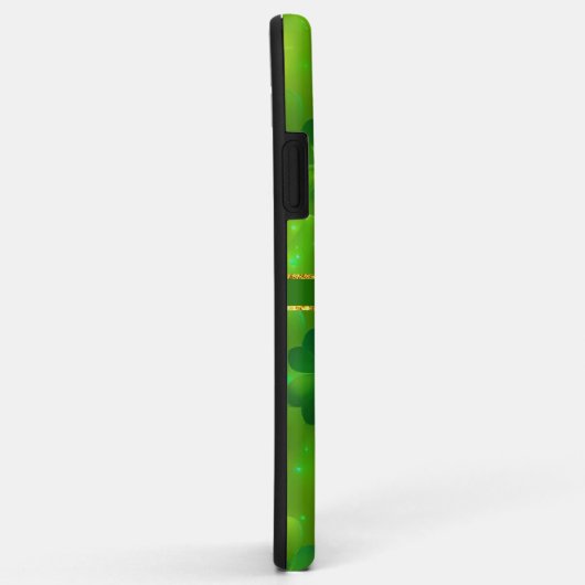 Trendy Green Clover 4 Lijsten Collectie Case-Mate iPhone Case (Achterkant/rechts)