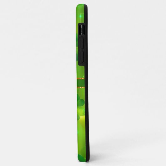 Trendy Green Clover 4 Lijsten Collectie Case-Mate iPhone Case (Achterkant/links)