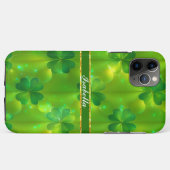 Trendy Green Clover 4 Lijsten Collectie Case-Mate iPhone Case (Achterkant (horizontaal))