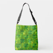 Trendy Green Clover 4 Lijsten Collectie Crossbody Tas (Achterkant)