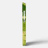 Trendy Green Flower Case-Mate iPhone Case (Achterkant / Links)