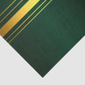 Trendy Green Gold Luxe Linnen Textuur Collectie Tissuepapier (Detail)