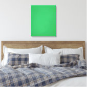 Trendy Green Grainy Background Canvas Afdruk (Insitu (Slaapkamer))