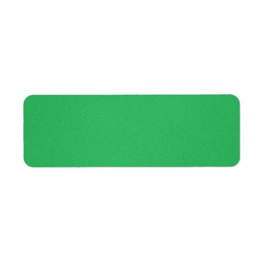 Trendy Green Grainy Background Etiket (Voorkant)