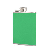 Trendy Green Grainy Background Heupfles (Links)