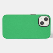 Trendy Green Grainy Background iPhone Hoesje (Achterkant horizontaal)