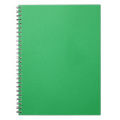 Trendy Green Grainy Background Notitieboek (Voorkant)
