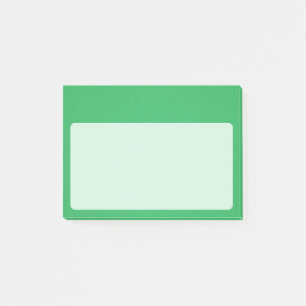 Trendy Green Grainy Background Post-it® Notes
