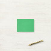 Trendy Green Grainy Background Post-it® Notes (Op bureau)