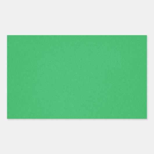 Trendy Green Grainy Background Rechthoekige Sticker (Voorkant)