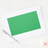 Trendy Green Grainy Background Rechthoekige Sticker (Envelop)