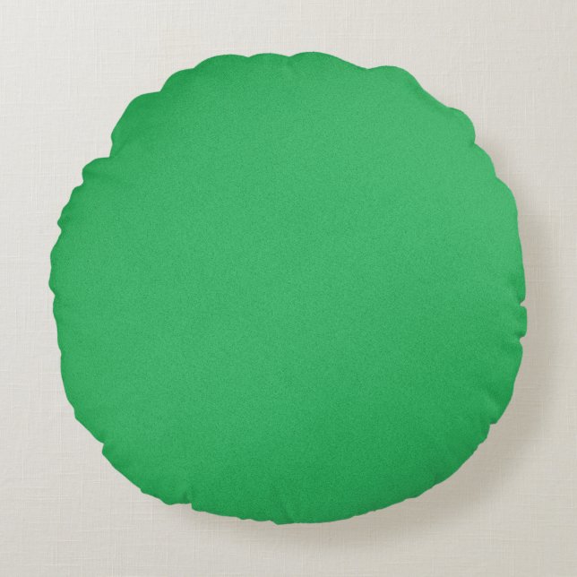 Trendy Green Grainy Background Rond Kussen (Voorkant)
