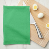Trendy Green Grainy Background Theedoek (Quarter Fold)