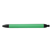 Trendy Green Grainy Background Zwarte Inkt Pen (Voorkant)