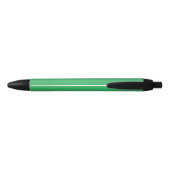 Trendy Green Grainy Background Zwarte Inkt Pen (Achterkant)