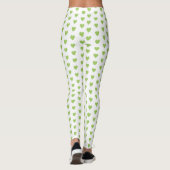 Trendy Green Heart Leggings (Achterkant)