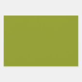 Trendy Green (vaste kleur) Inpakpapier Vel (Voorkant)