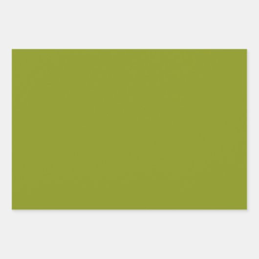 Trendy Green (vaste kleur) Inpakpapier Vel (Voorkant)