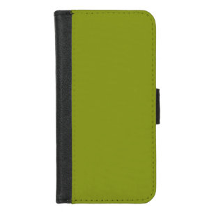 Trendy Green (vaste kleur) iPhone 8/7 Portemonnee Hoesje