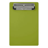 Trendy Green (vaste kleur) Mini Klembord (Voorkant)