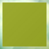 Trendy Green (vaste kleur) Raamsticker (Vel 3)