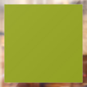 Trendy Green (vaste kleur) Raamsticker (Vel 2)