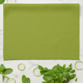 Trendy Green (vaste kleur) Theedoek (Gevouwen)